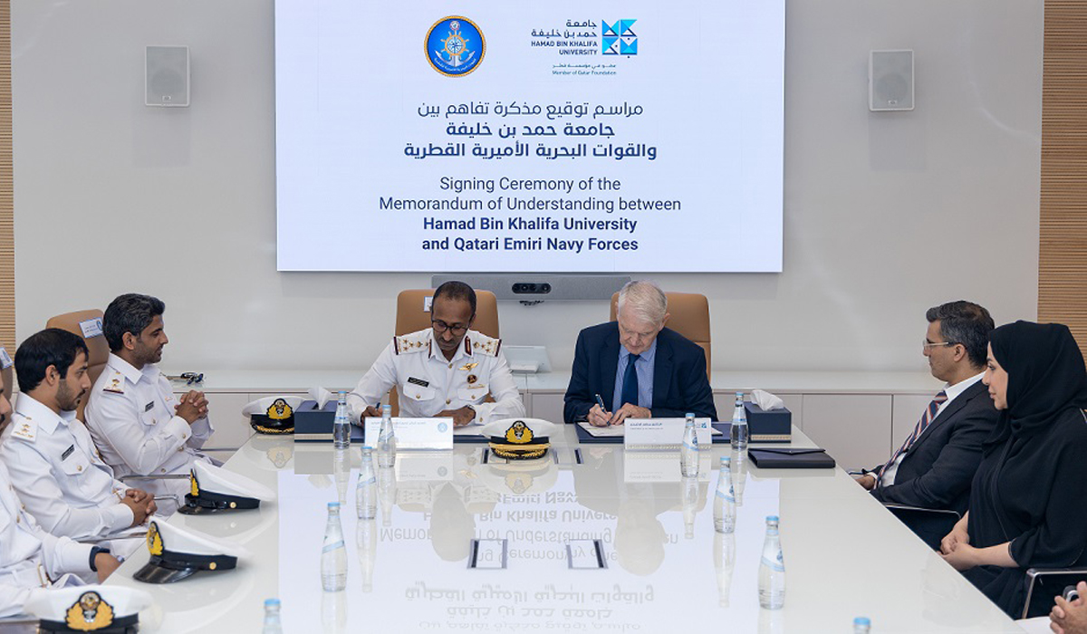 HBKU and the Qatar Amiri Naval Forces